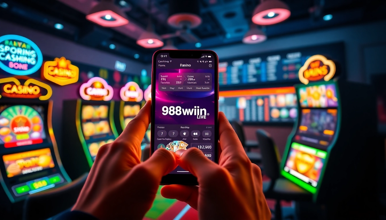 Interactive gaming experience on 98winwin.live app with vibrant visuals.