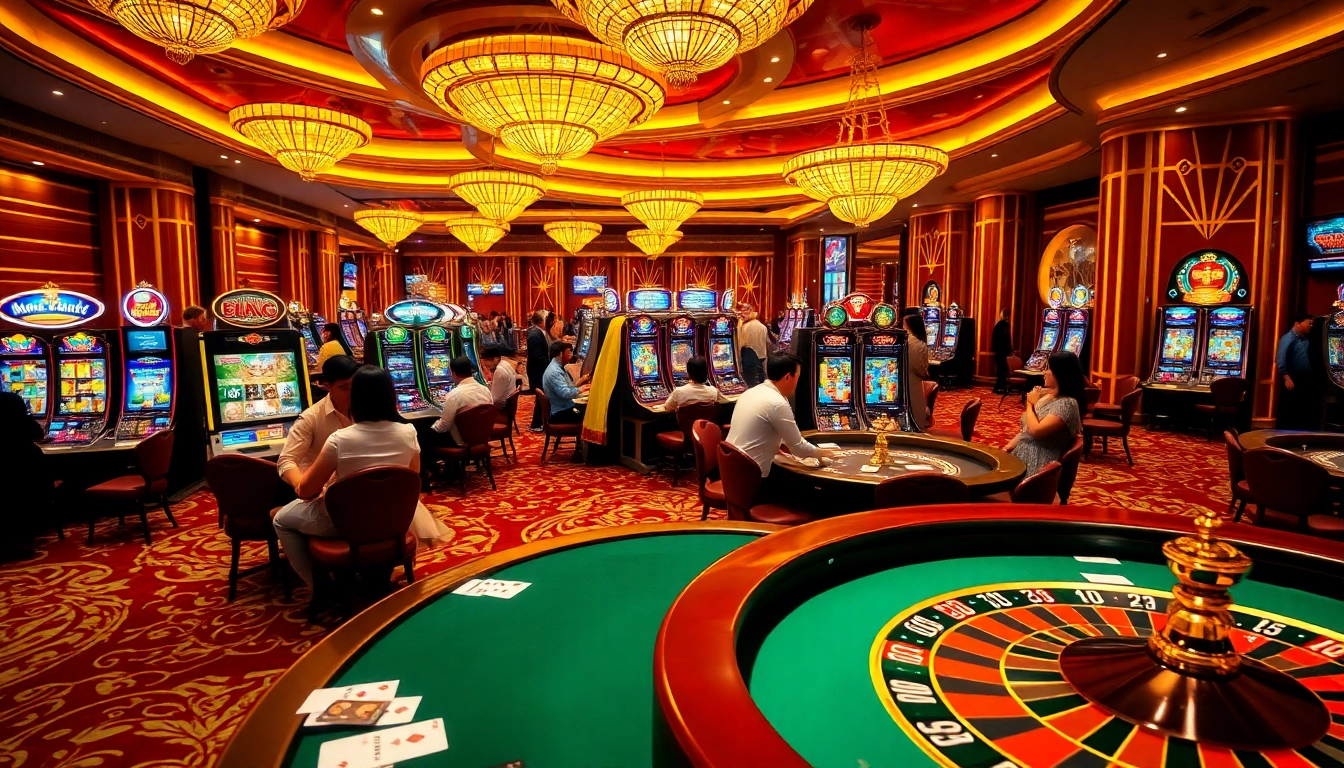 Experience the thrill at a real money casino Malaysia with vibrant gaming action and professional atmosphere.